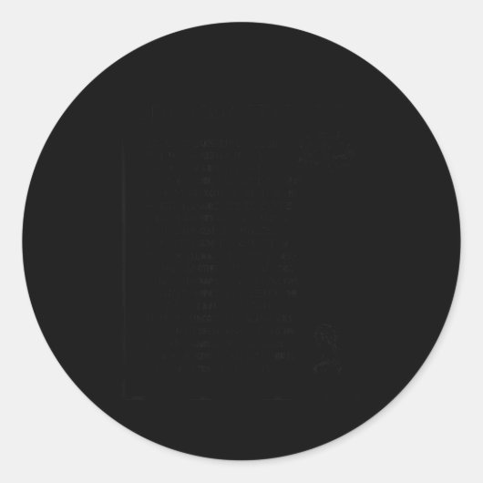 Jane Austen Pride And Prejudice Words Quotes Manif Ronde Sticker (Voorkant)