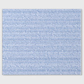 Jane Austen Pride en Prejudice Chapter 1 Cadeaupapier (Vlak)