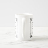 Jane Austen Pride en Prejudice Eerste Citaat van d Porselein Kop (Achterkant)