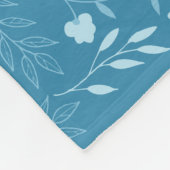 Jane Austen Pride en Prejudice Floral Love Fleece Deken (Hoek)