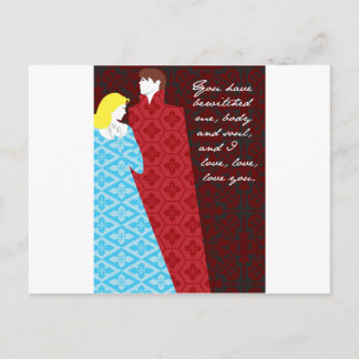 Jane Austen Pride en Prejudice gift "Elizabeth" Briefkaart