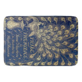 Jane Austen Pride en Prejudice Peacock Rug Badmat (Voorkant)