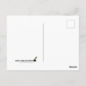 Jane Austen Pride & Prejudice Hand Lettered Briefkaart (Achterkant)