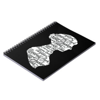 Jane Austen Pride & Prejudice Journal Black Notitieboek