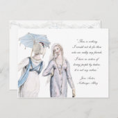 Jane Austen Quotation Friends Friendship Briefkaar Briefkaart (Voorkant / Achterkant)
