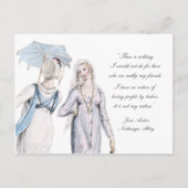 Jane Austen Quotation Friends Friendship Briefkaar Briefkaart (Voorkant)