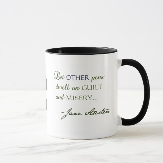 Jane Austen Quote Austen Variations Mok (Rechts)