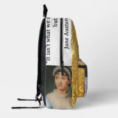 Jane Austen quote Bedrukte Rugzak (Links)