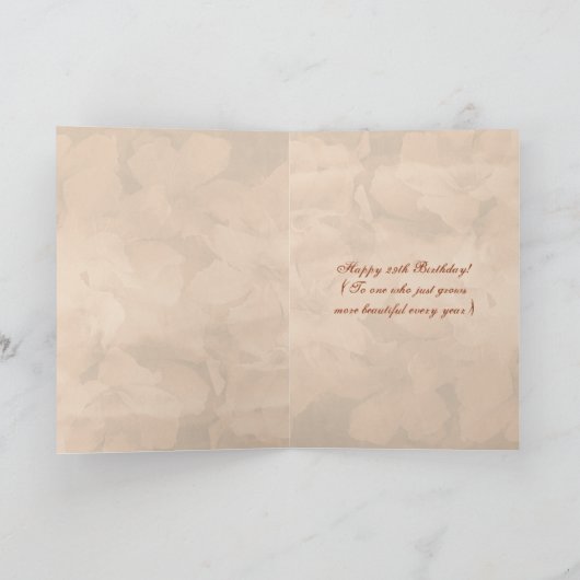 Jane Austen Quote Birthday Card GEPERSONALISEERD Kaart (Binnen)