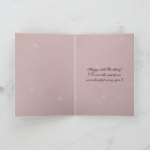 Jane Austen Quote Birthday Card GEPERSONALISEERD Kaart (Binnen)