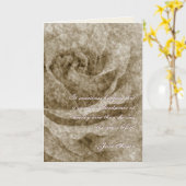 Jane Austen Quote Birthday Kaart GEPERSONALISEERD (Gele Bloem)