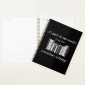 Jane Austen quote bookliefhebbers Planner (Display)