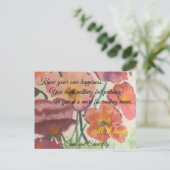 Jane Austen Quote Briefpapier Briefkaart (Staand voorkant)