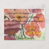 Jane Austen Quote Briefpapier Briefkaart (Voorkant)