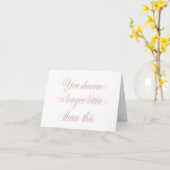 Jane Austen quote card card Kaart (Gele Bloem)