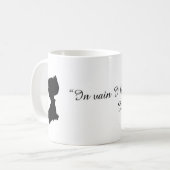 Jane Austen Quote Mok (Voorkant links)