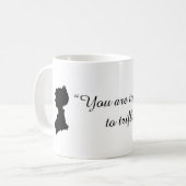 Jane Austen Quote Mok (Voorkant links)