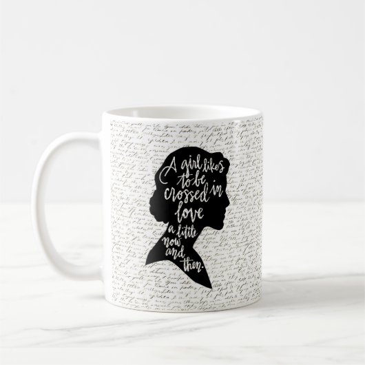 Jane Austen Quote Mok - Begin uw dag geïnspireerd (Links)