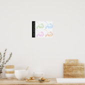 Jane Austen Quote Poster (Keuken)