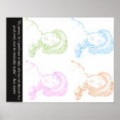 Jane Austen Quote Poster (Voorkant)