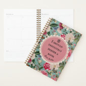 Jane Austen Quote "Prefer a Book" Planner (Display)