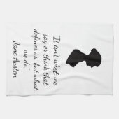 Jane Austen quote Theedoek (Horizontaal)