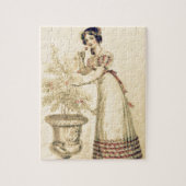 Jane Austen Regency Ball Gown Legpuzzel (Verticaal)