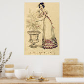 Jane Austen Regency Ball Gown Poster (Keuken)