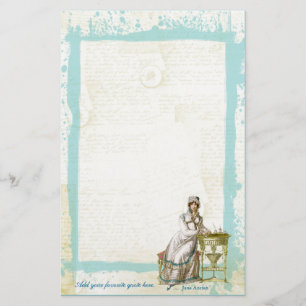 Jane Austen Regency  Style Stationery Briefpapier