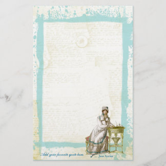 Jane Austen Regency  Style Stationery Briefpapier