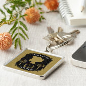 Jane Austen Regency Week Sleutelhanger (Zijkant)