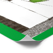 Jane Austen Rice Painting Poster (Hoek)