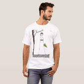 Jane Austen rice T-shirt (Voorkant volledig)