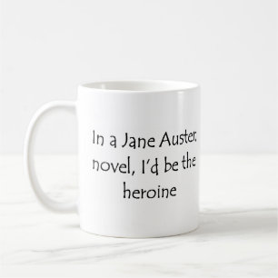 jane austen roman koffiemok