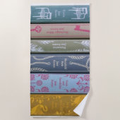 Jane Austen roman Strandlaken (Voorkant)