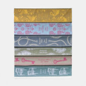 Jane Austen roman Throw Blanket Fleece Deken (Voorkant)