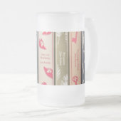Jane Austen-romans Matglas Bierpul (Voorkant rechts)