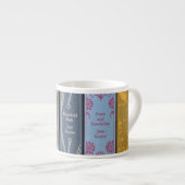 Jane Austen romans zijn mijn cup of tea Espresso Kop (Voorkant rechts)