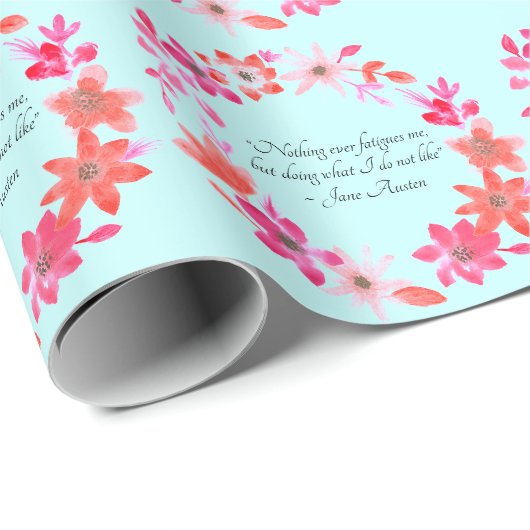 Jane Austen Self-Care Quote – Mansfield Park  Cadeaupapier (Rol Hoek)