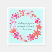 Jane Austen Self-Care Quote – Mansfield Park Servet (Voorkant)