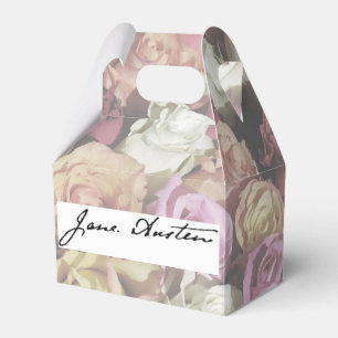 Jane Austen Signature Bedankdoosjes