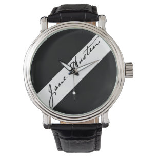 Jane Austen Signature Horloge