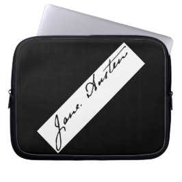 Jane Austen Signature Laptop Sleeve