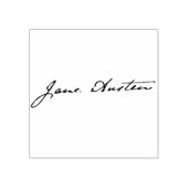 Jane Austen Signature Rubberstempel (Afrduk)