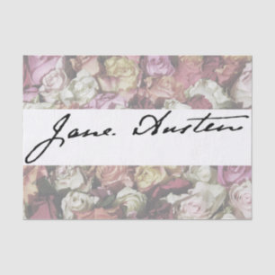 Jane Austen Signature Tissuepapier