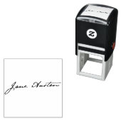 Jane Austen Signature Zelfinktende Stempel (In situ)