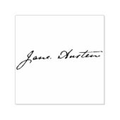 Jane Austen Signature Zelfinktende Stempel (Design)