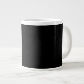 Jane Austen Silhouet Grote Koffiekop (Voorkant rechts)