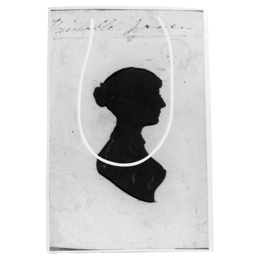 Jane Austen Silhouet Medium Cadeauzakje (Voorkant)