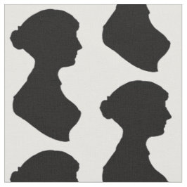 Jane Austen silhouet Stof